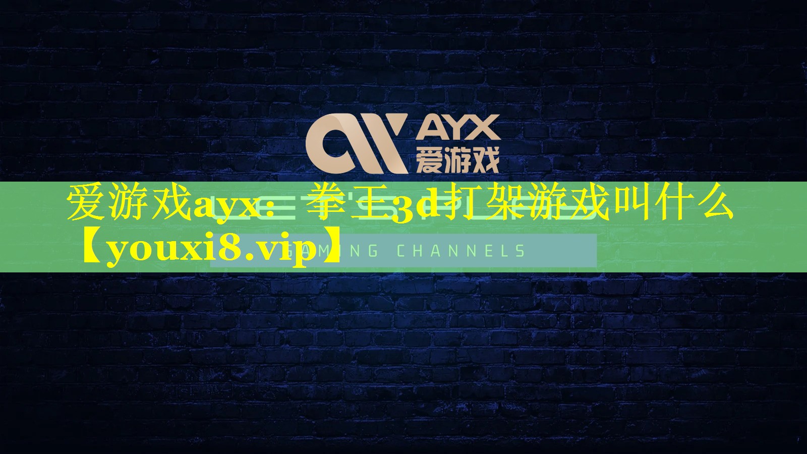 拳王3d打架游戏叫什么 拳王3d打架游戏叫什么